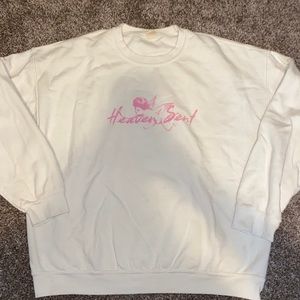 heaven sent - UO crewneck